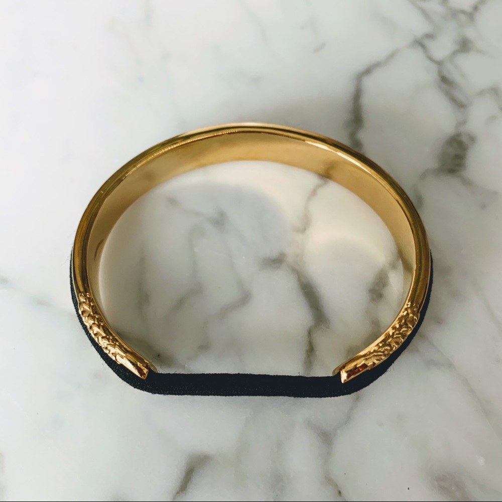 👱‍♀️Hair tie / ponytail holder bracelet in gold. - Picture 2 of 3